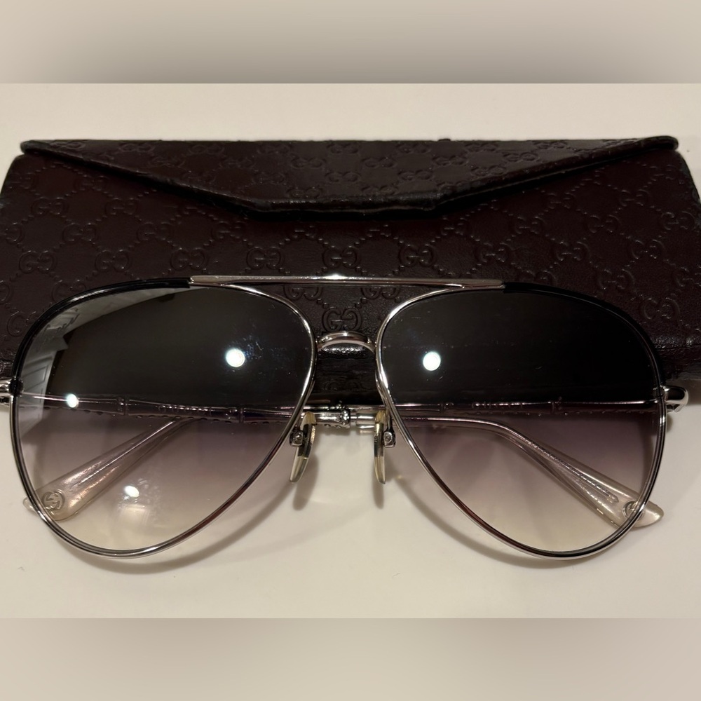 Gucci collectors! Silver frame with crystals - Picture 9 of 11